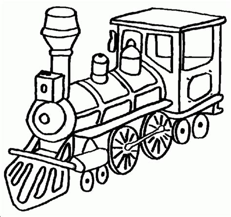 Train Coloring Pages Printable